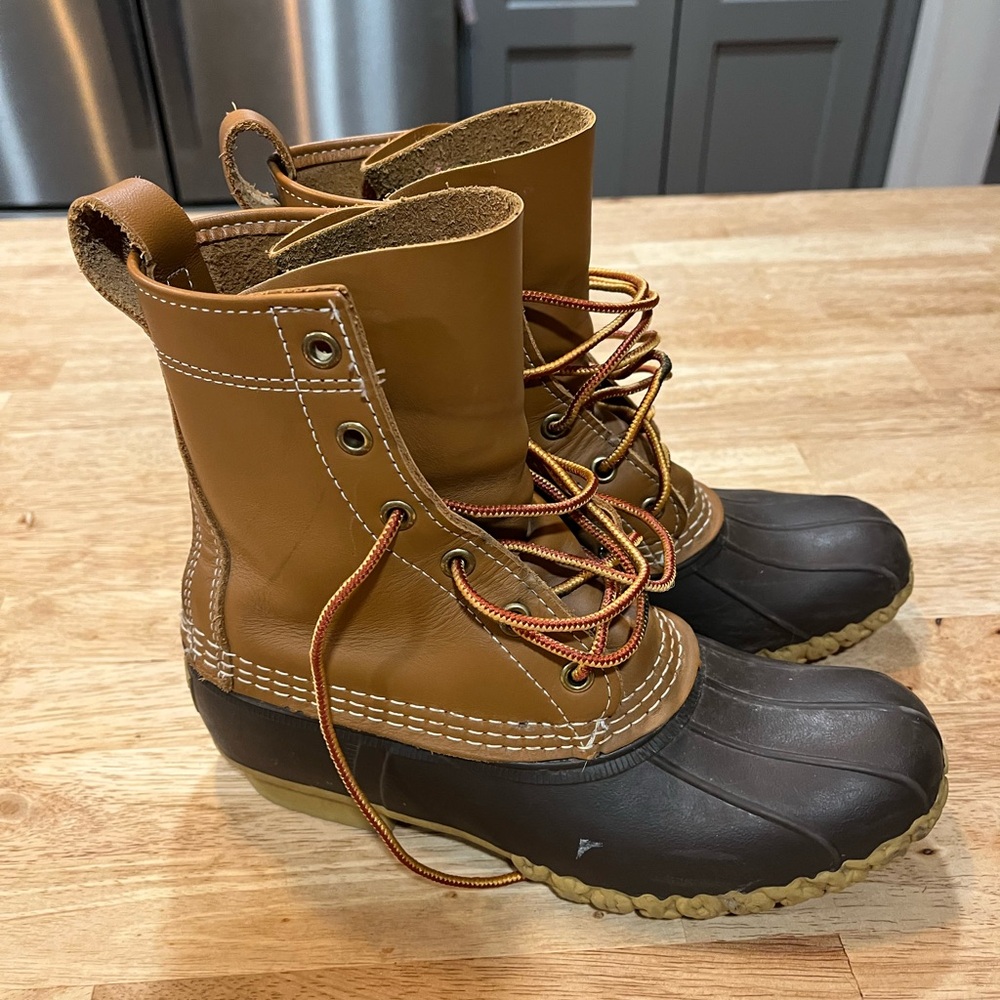 LL Bean womens Duck Rain Winter boots size 7 Z
